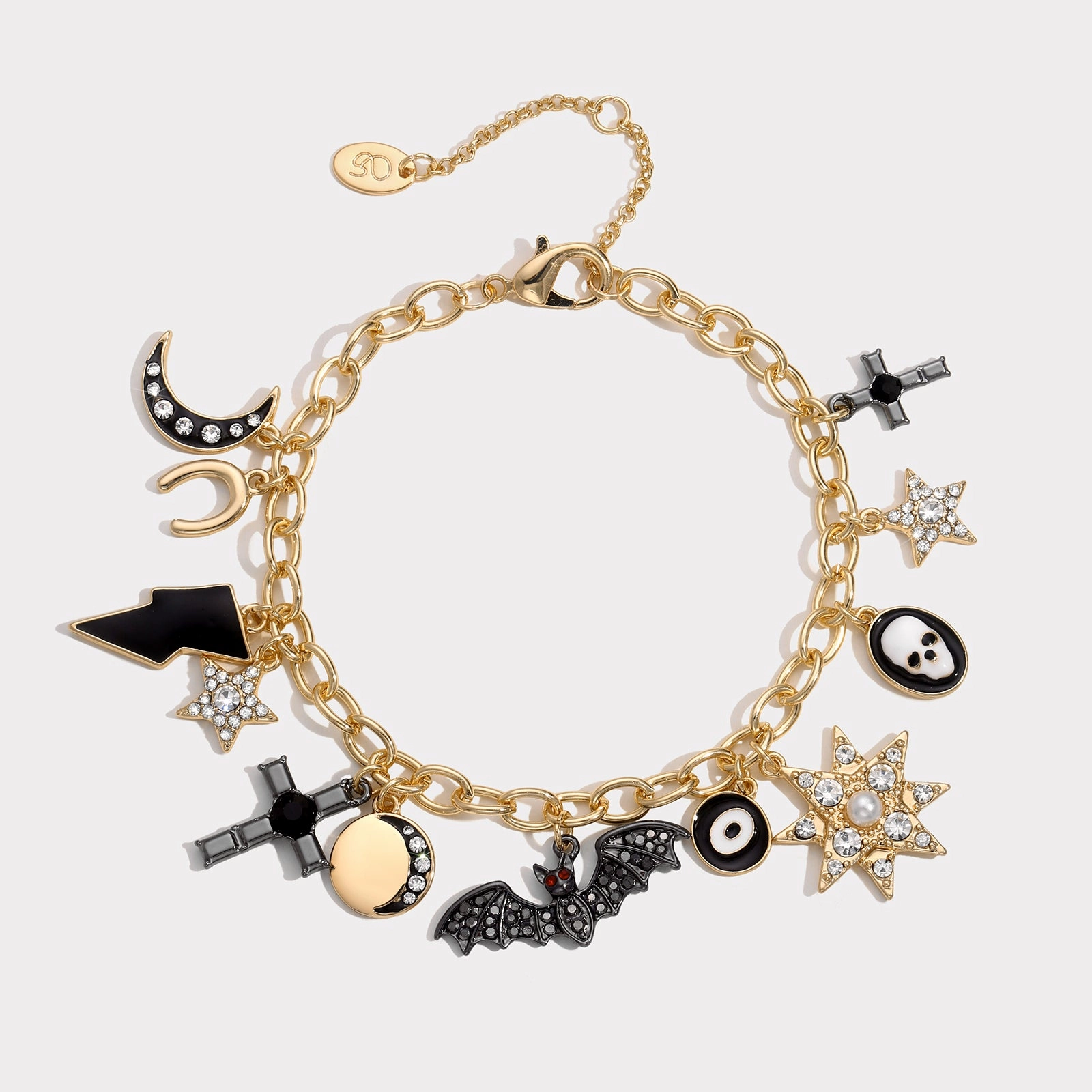 Halloween Charm Bracelet Dazzling Glow Street Style