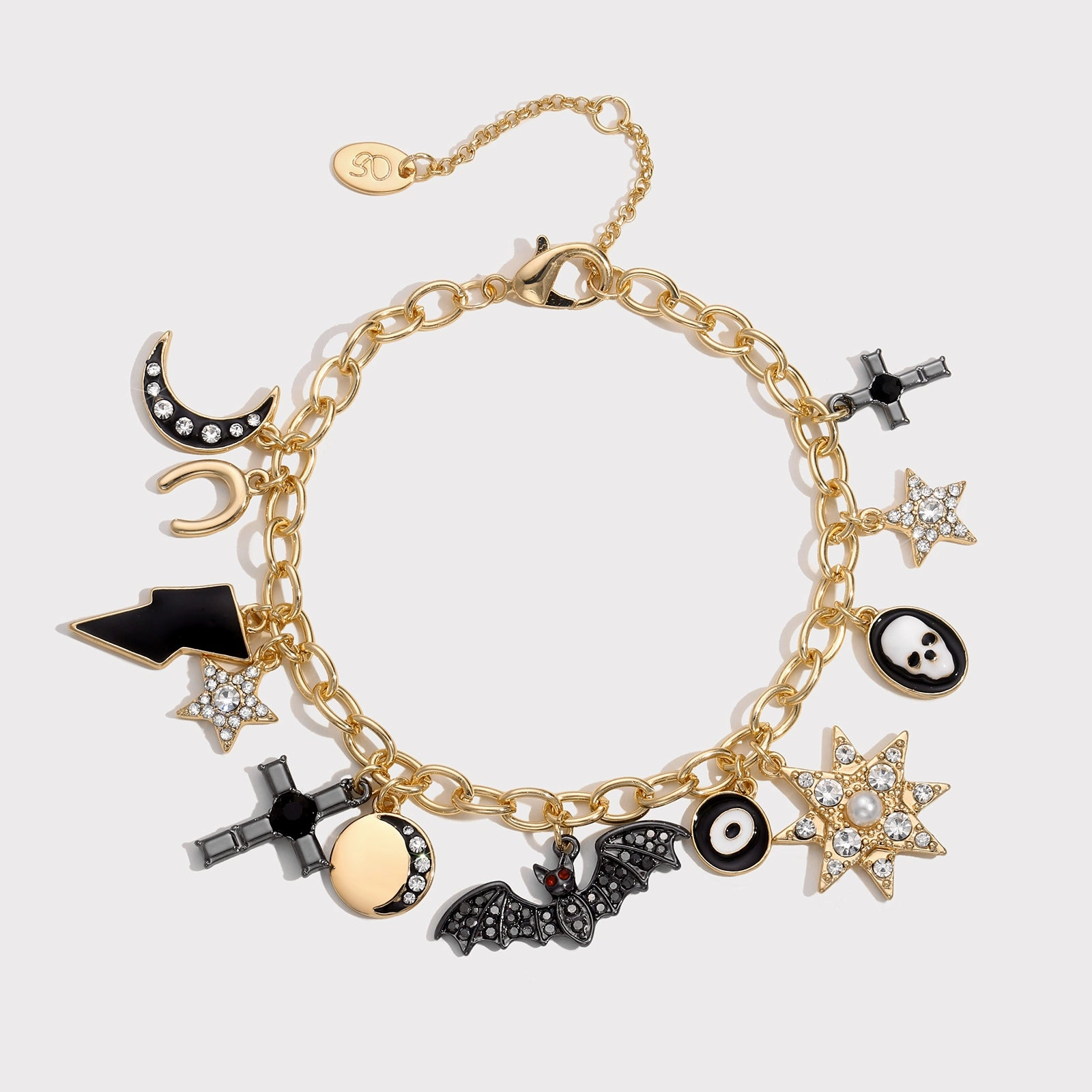 Never-Ending Charm Halloween Charm Bracelet