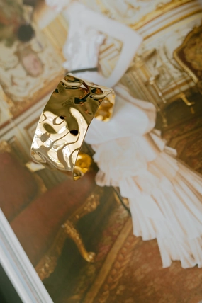 Perfect Composites Future Classic Hammered Cuff Bracelet ?C Gold