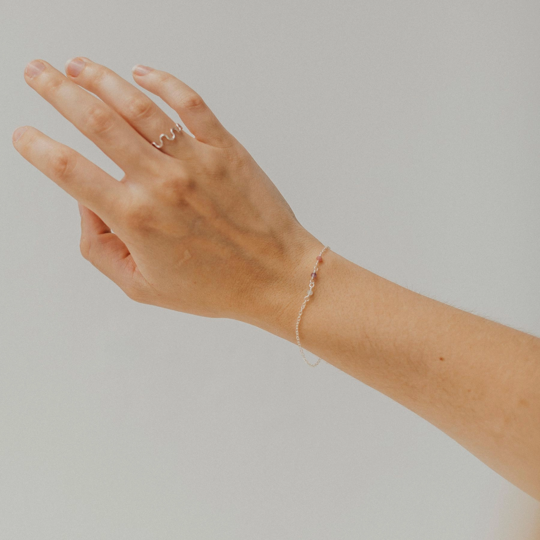 Modifiable Element Artistic Flair Bisexual Pride Bracelet