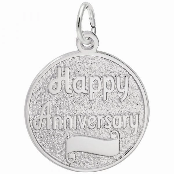 Everyday Accent Happy Anniversary Disc Charm