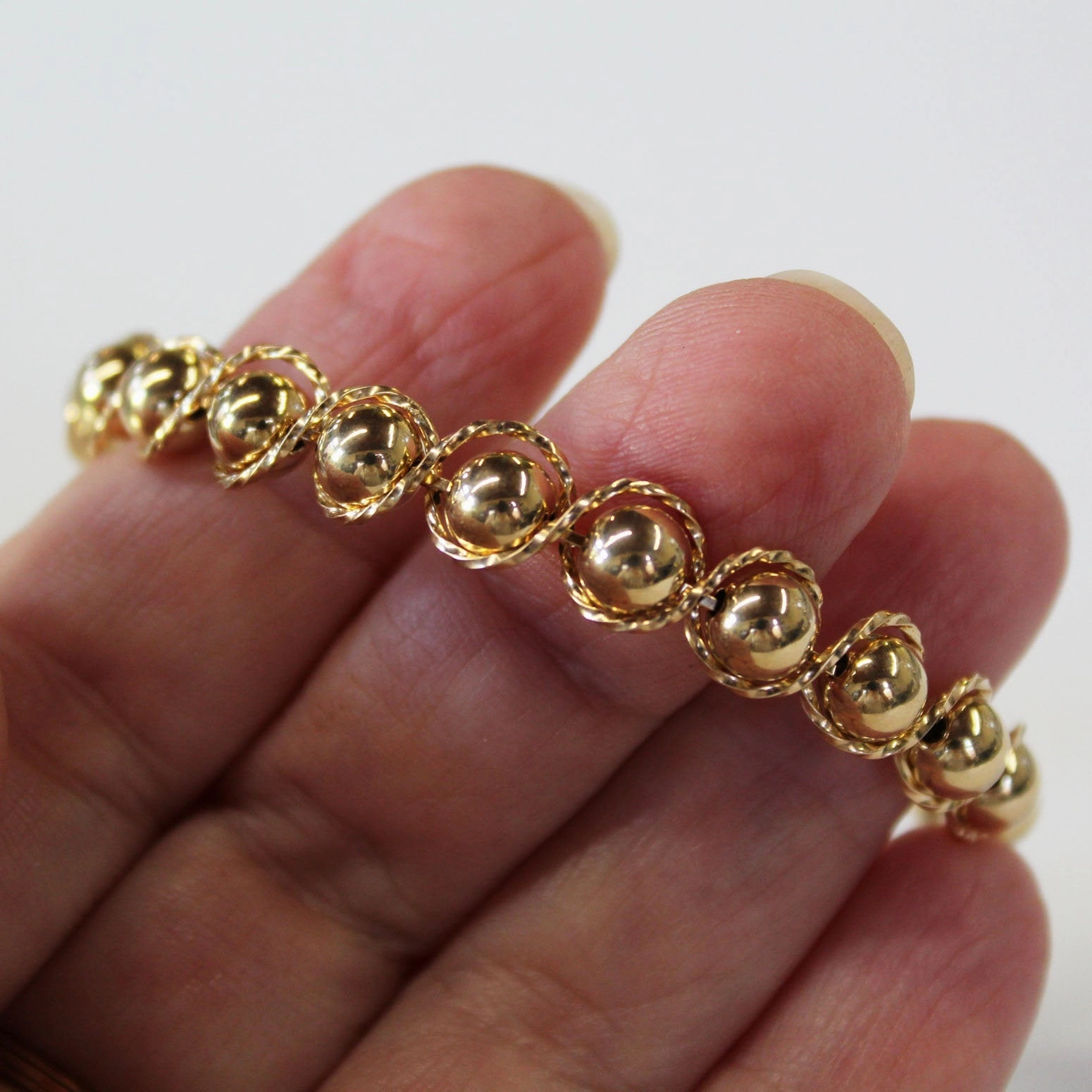 Creative Expression 14kt Gold Filled Beads 14kt Gold Filled Outline Twist Wire Bracelet