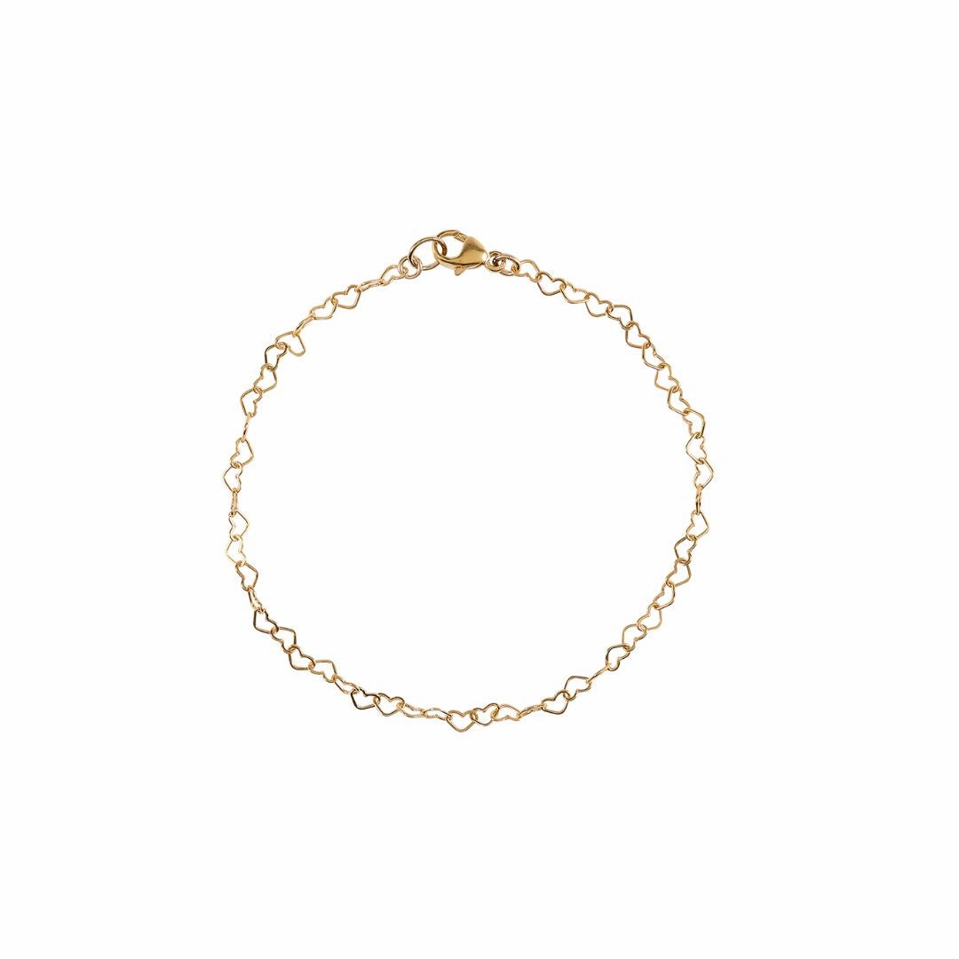 Heart Links Chain Bracelet Known Quantity everyday staple