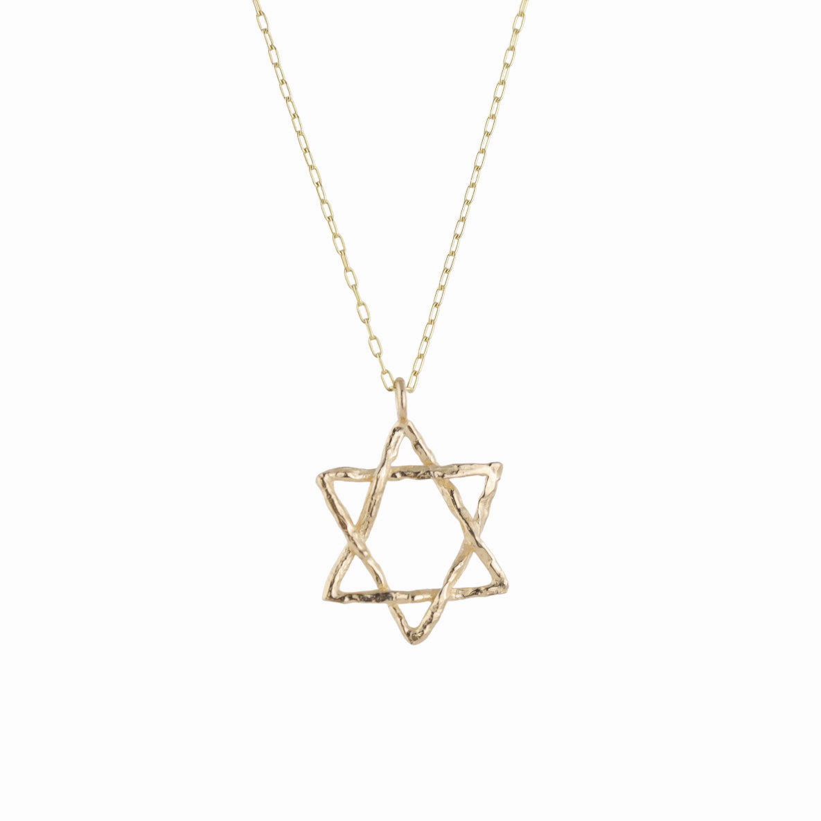 Large Branch Star of David - 14k Gold Weak Piece