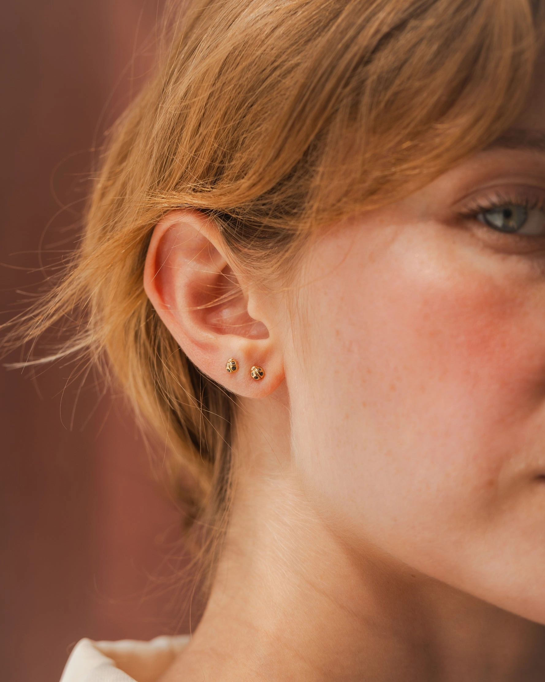 Ladybug Studs Impressive Accent