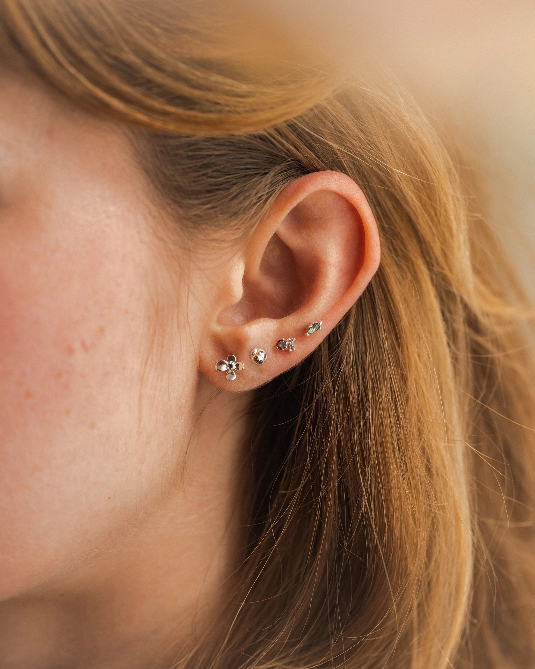 Ladybug Studs Gift For Him Balanced Highlight