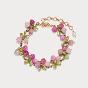 Fluid Shapes Berry Bracelet