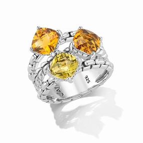 JAI Modern Artisan Ring in Forest, Size 7 Stylish piece