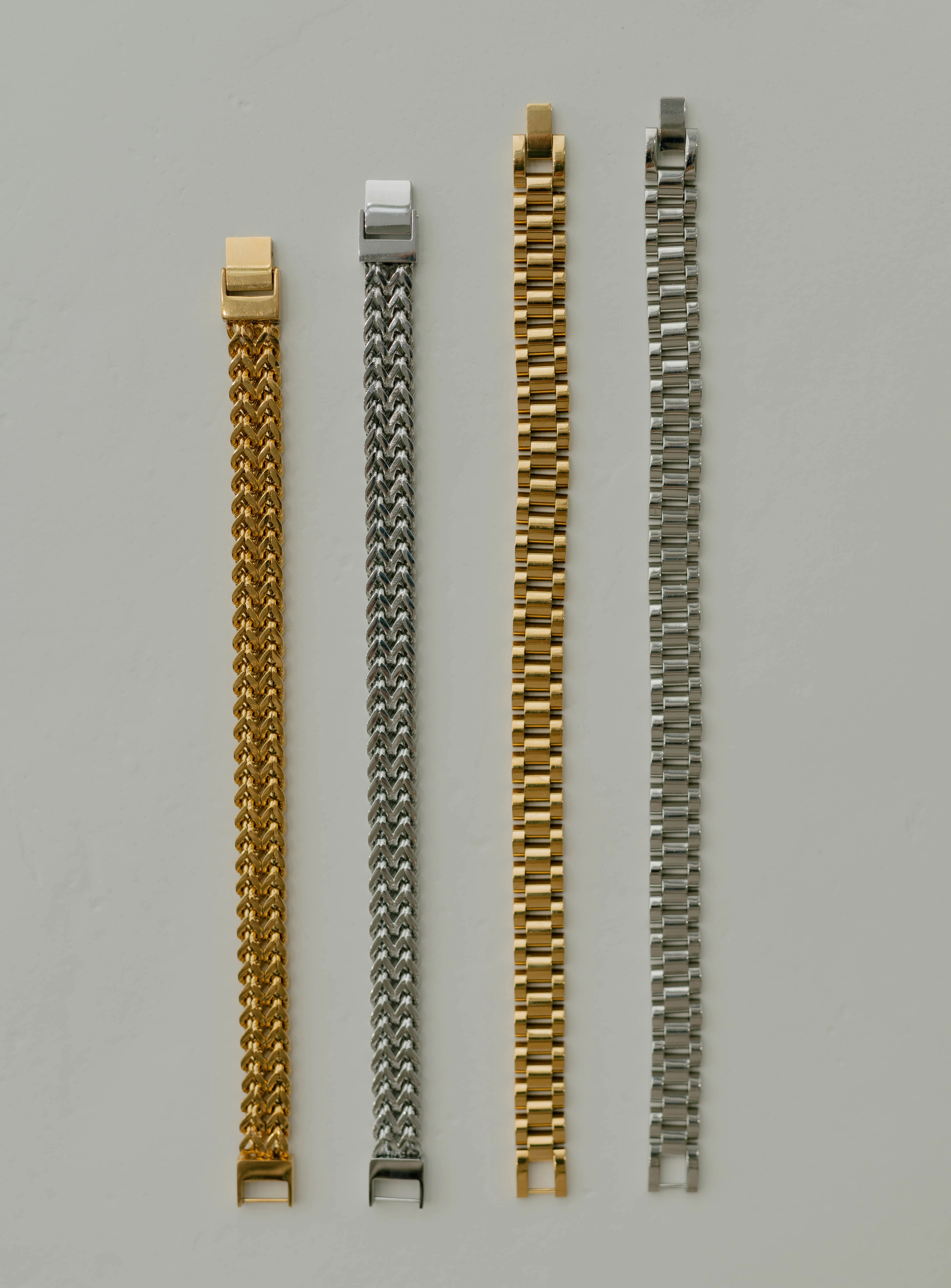 Upbeat Style Watch Band Bracelet ?C Gold