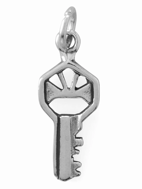 Key Sterling Silver Charm Eternal Classic