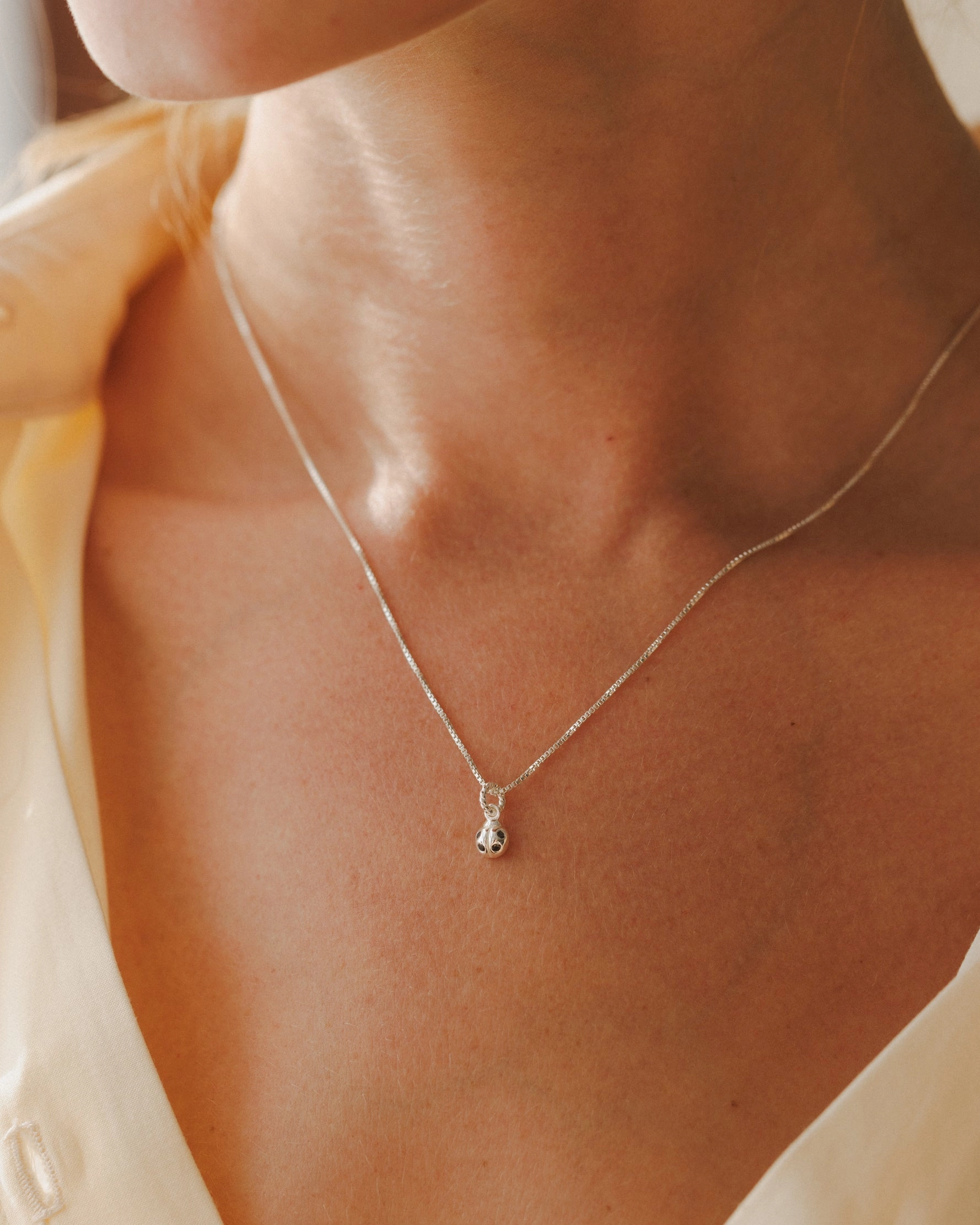 Ladybug Charm Radiant Finish