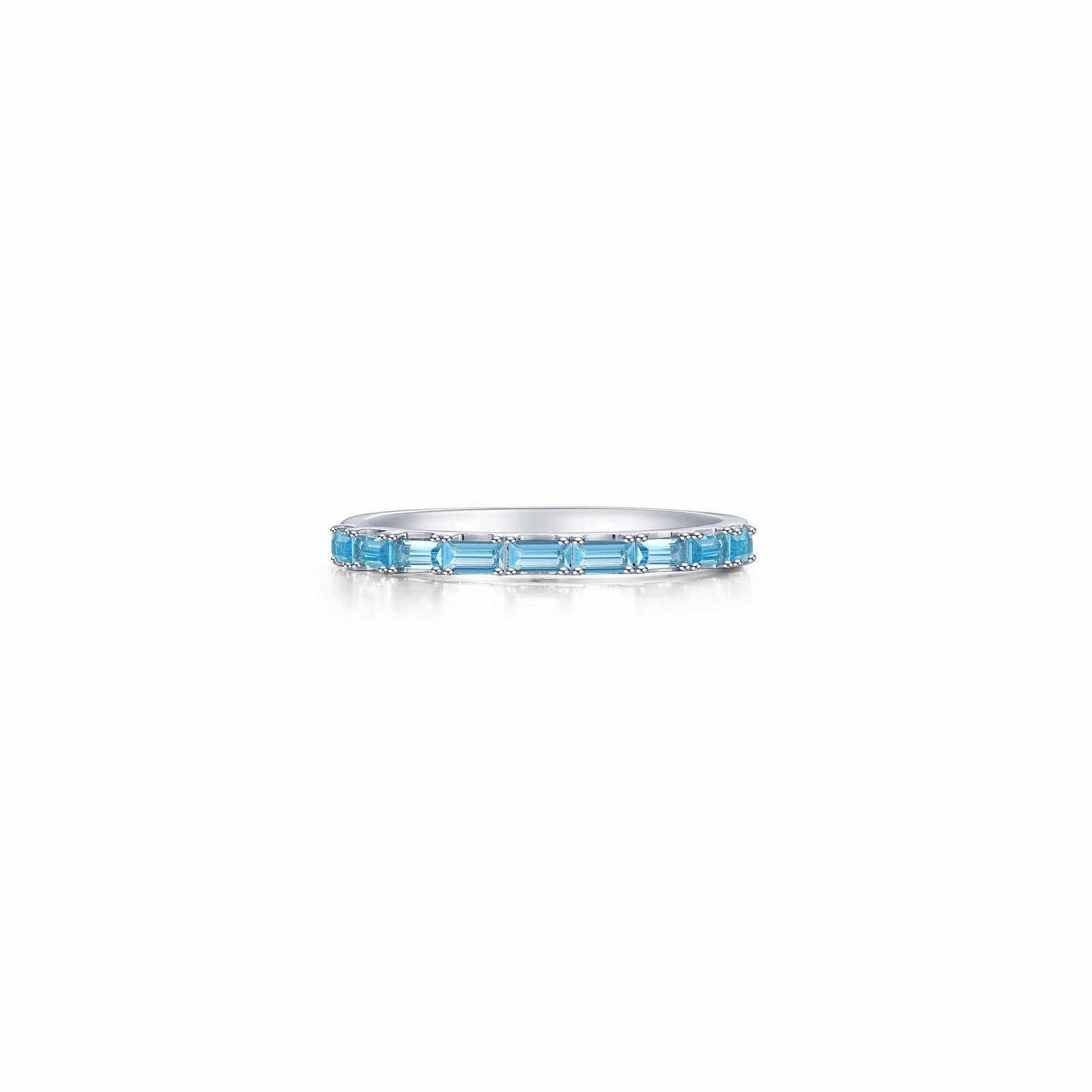 Lafonn Baguette Half-Eternity band Classic Vibe