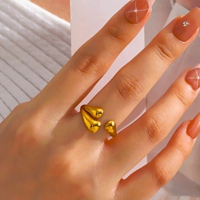 LALA RING(Adjustage) Fashionable Accessory Refined Balance