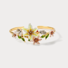 Cultural Pride Celestial Blends Fluffy Bunny Cuff Bracelet