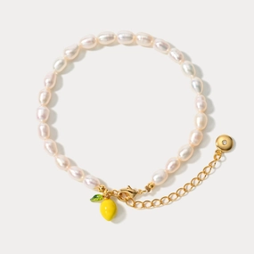House Style Lemon Pearls Bracelet