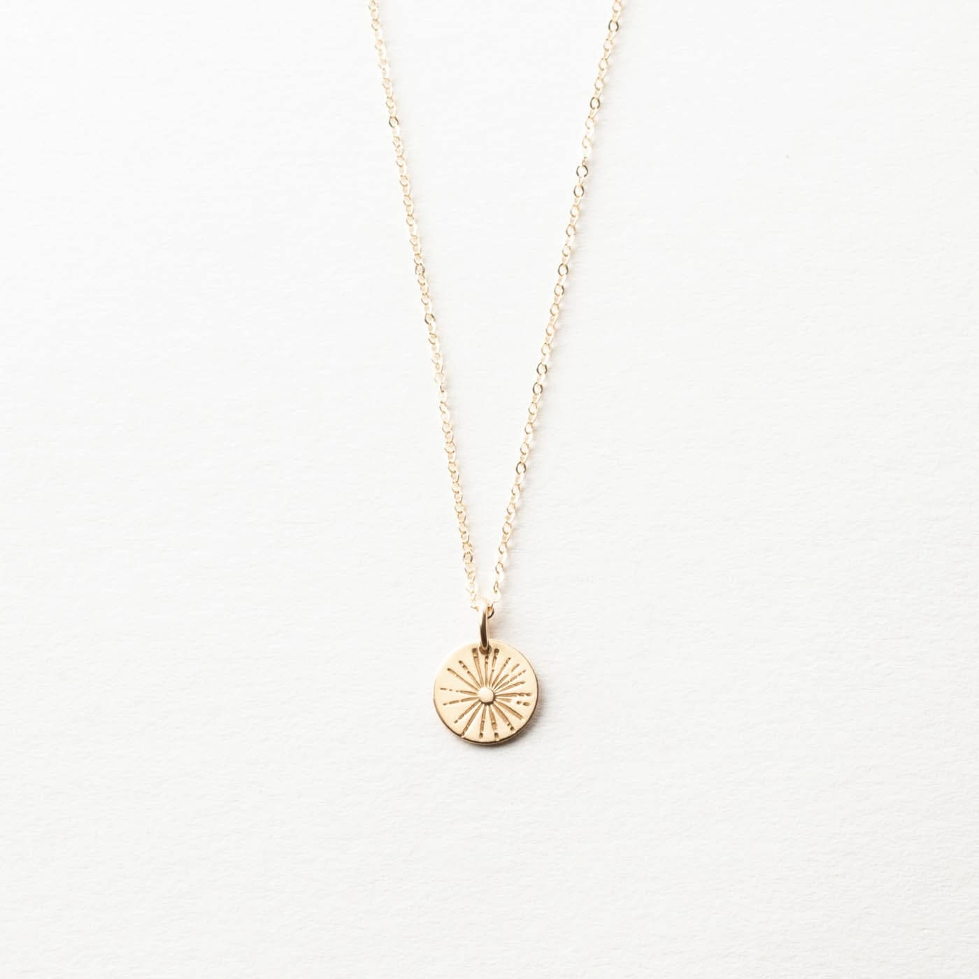 Sun Beam Necklace Casual Spark