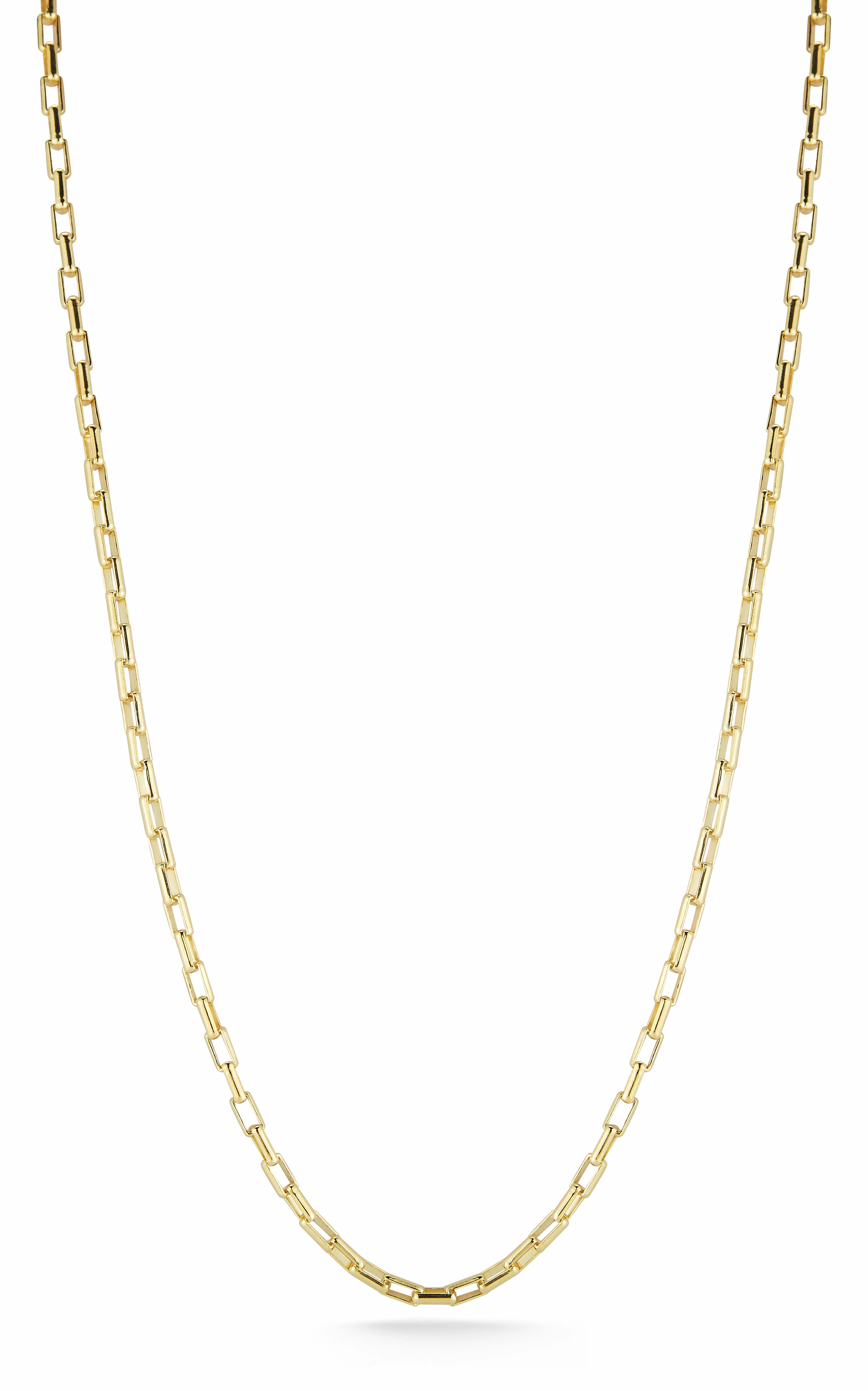 Long Link Box Chain Necklace Family Gift Fashion Focus