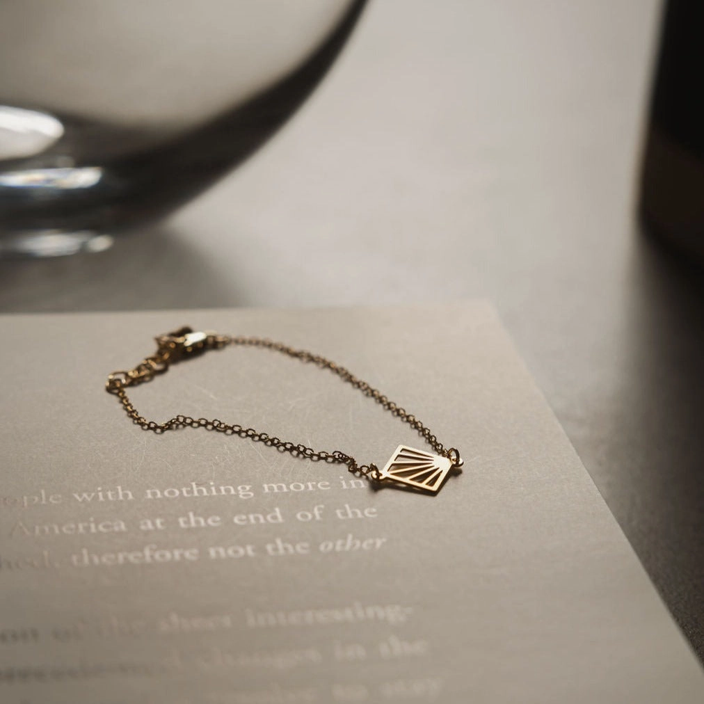 Lula Fan Charm Bracelet Yoga Companion