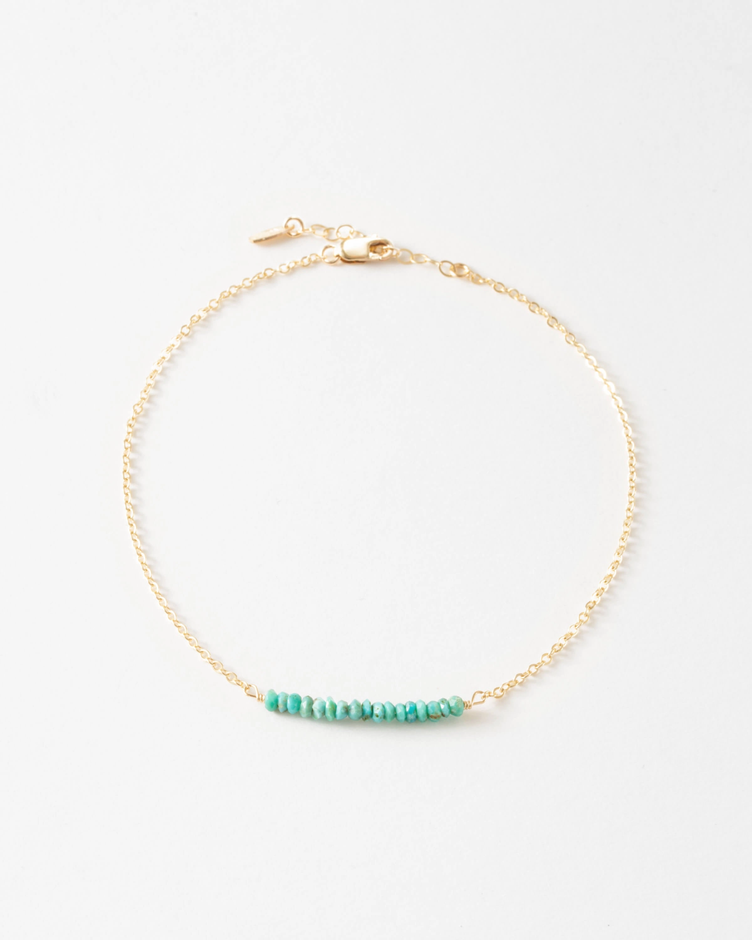 Fashion Jewelry Creative Feature Maia Gemstone Anklet