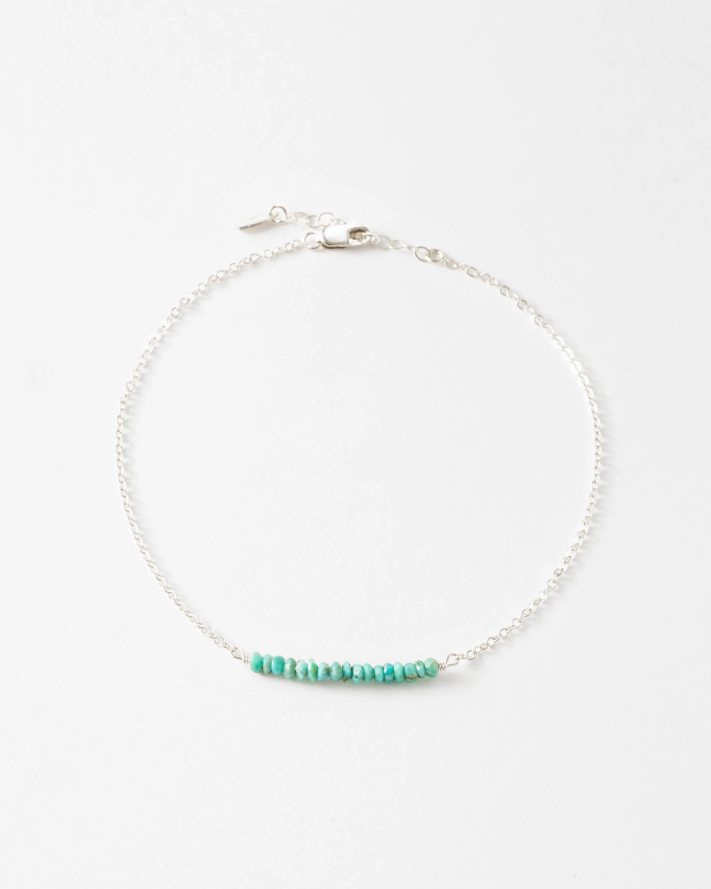 handmade touch Refined Light Maia Gemstone Anklet