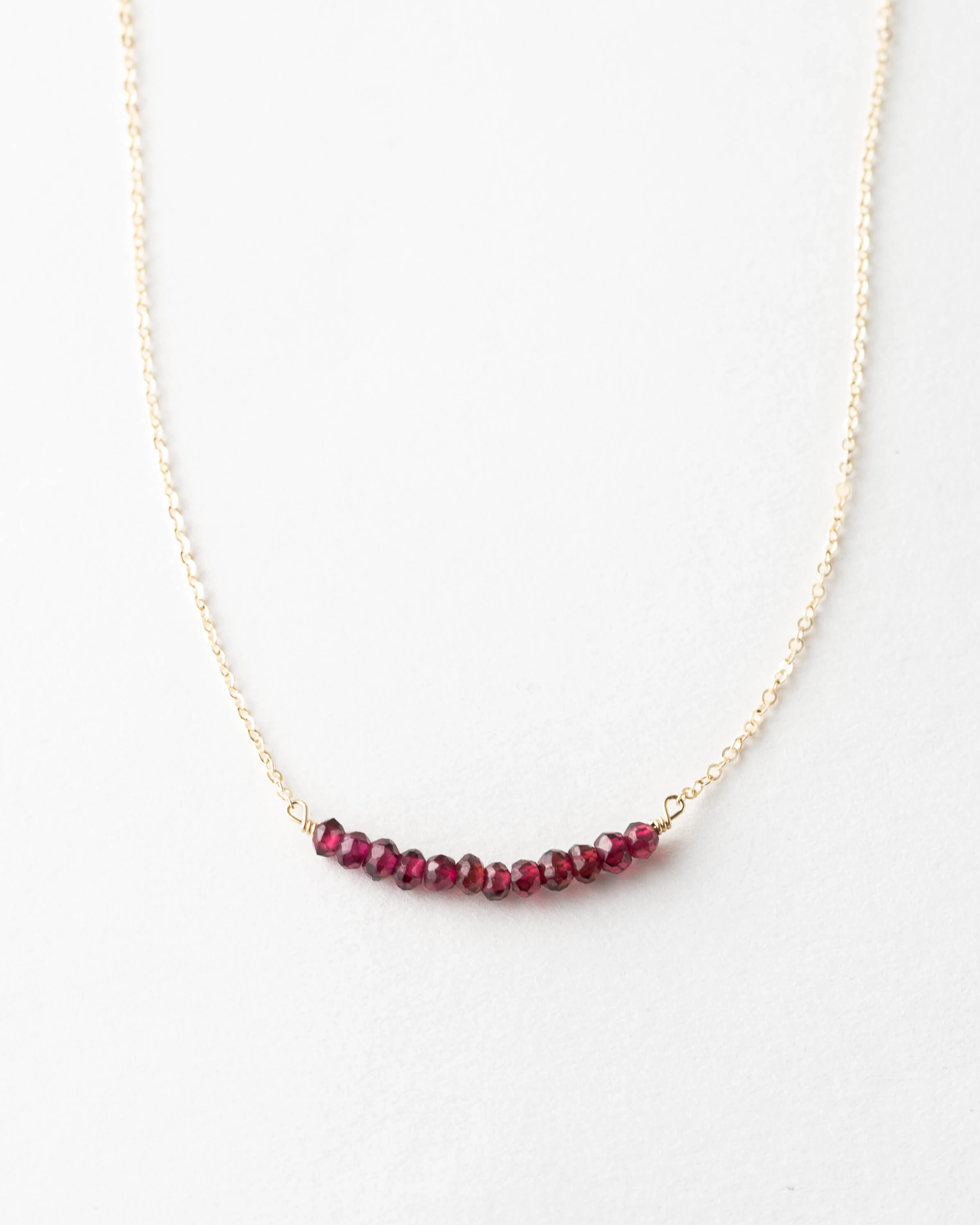 Maia Gemstone Necklace Balanced Highlight Luxury Gift