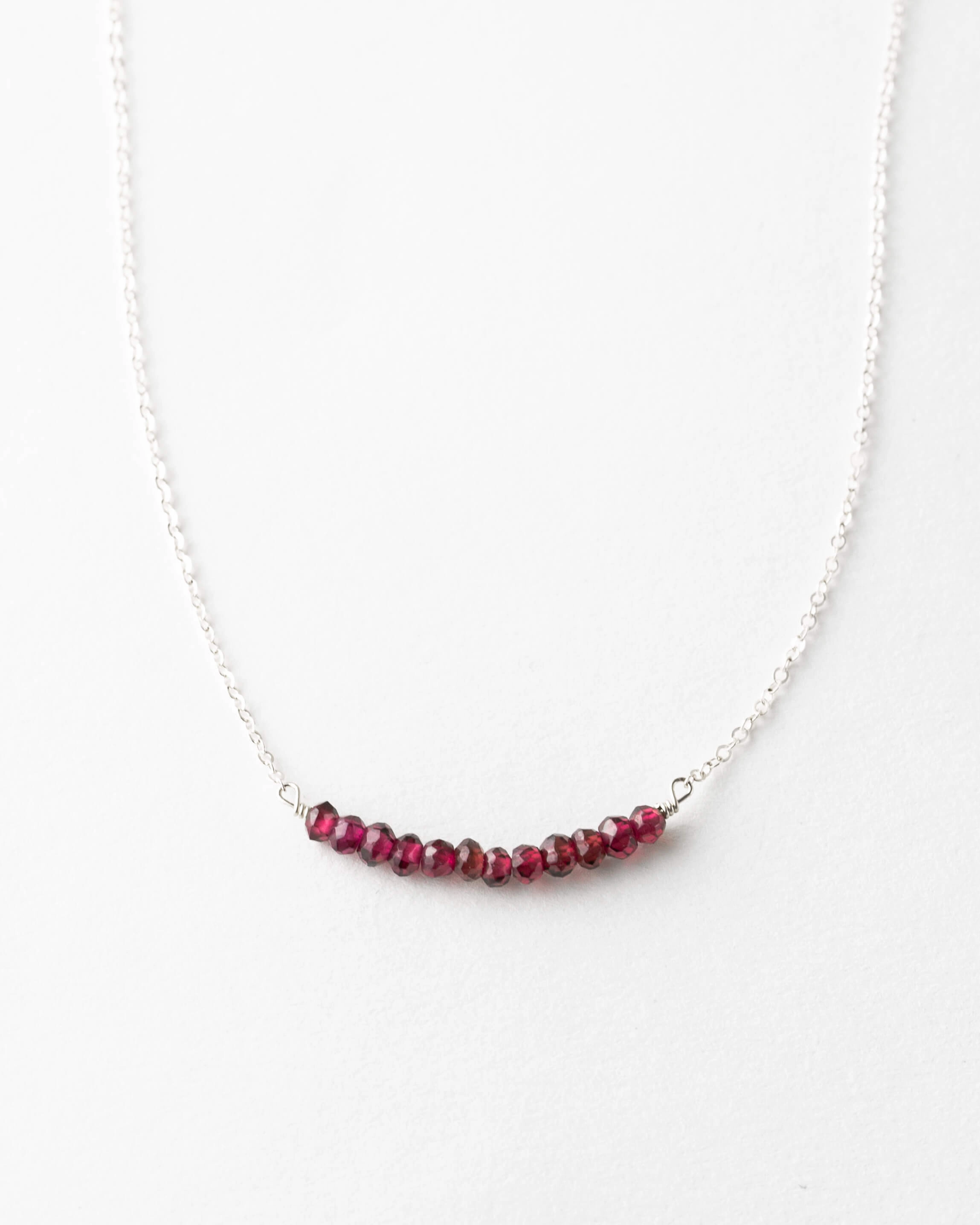 Maia Gemstone Necklace Eye Catcher Weekend Piece