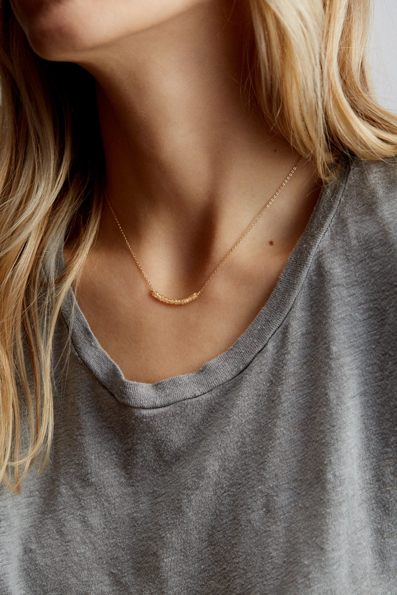 Maia Gemstone Necklace Fashion Glow Impressive Craft