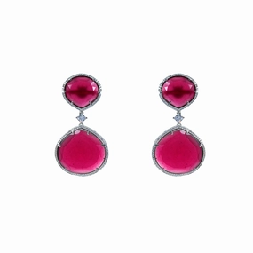 Majestico pear western statement earring Handcrafted Art