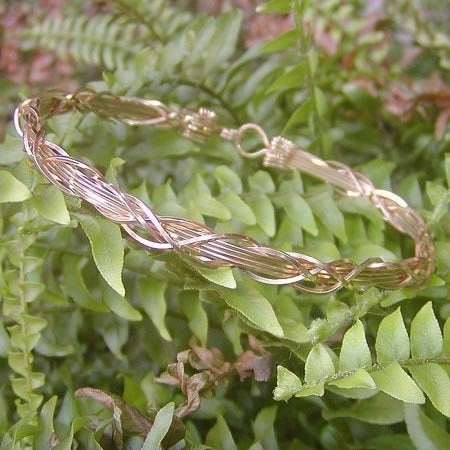 Modest Price Pan-Regional Fusions Medium Grapevine 14kt Gold Filled Wire Wrapped Bracelet