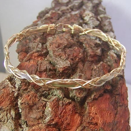 Medium Grapevine 14kt Gold Filled Wire Wrapped Bracelet Stress-Free Choice Revolutionary Approach