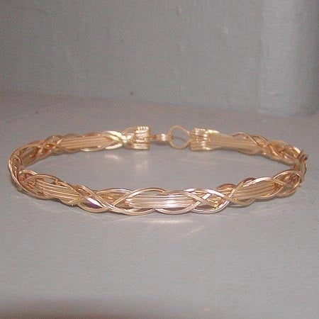 Heavenly Blends Instant Vision Medium Grapevine 14kt Gold Filled Wire Wrapped Bracelet