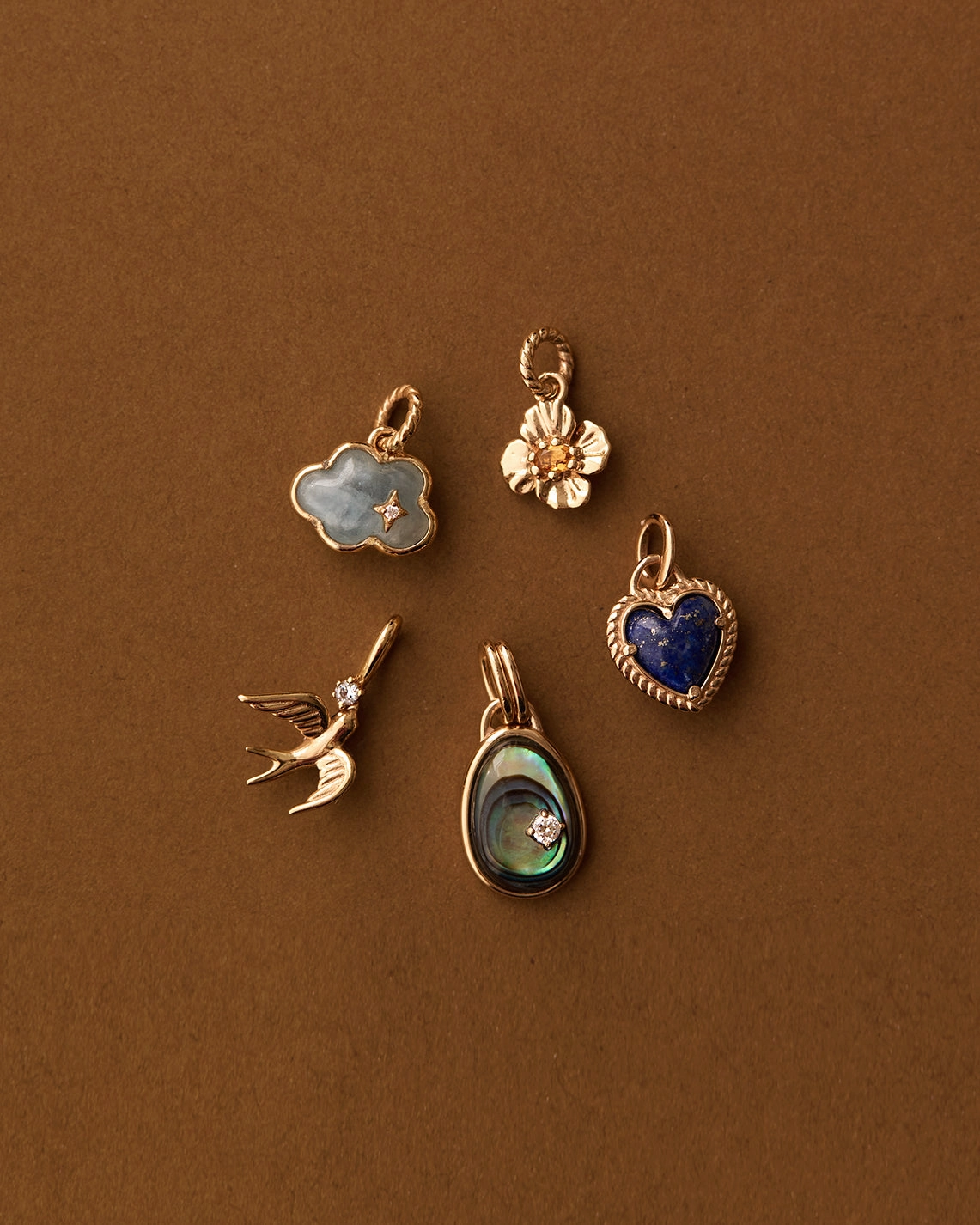 Modern Touch Artistic Creation Mementos Charm Set