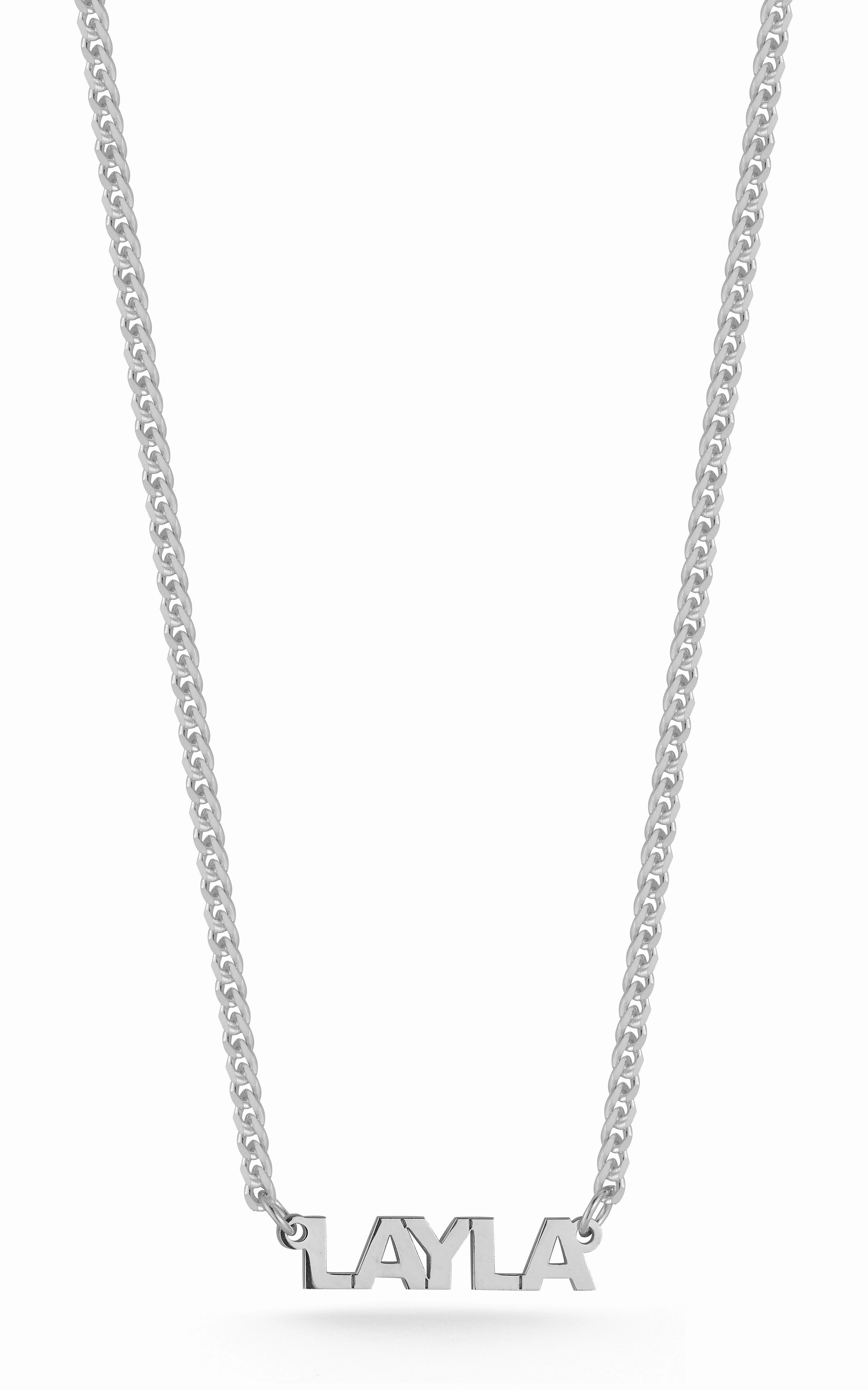 Daring Style Mini Nameplate Choker