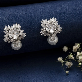 All Day Wear Sophisticated Jewelry Pieces Minimello pearl charm stud