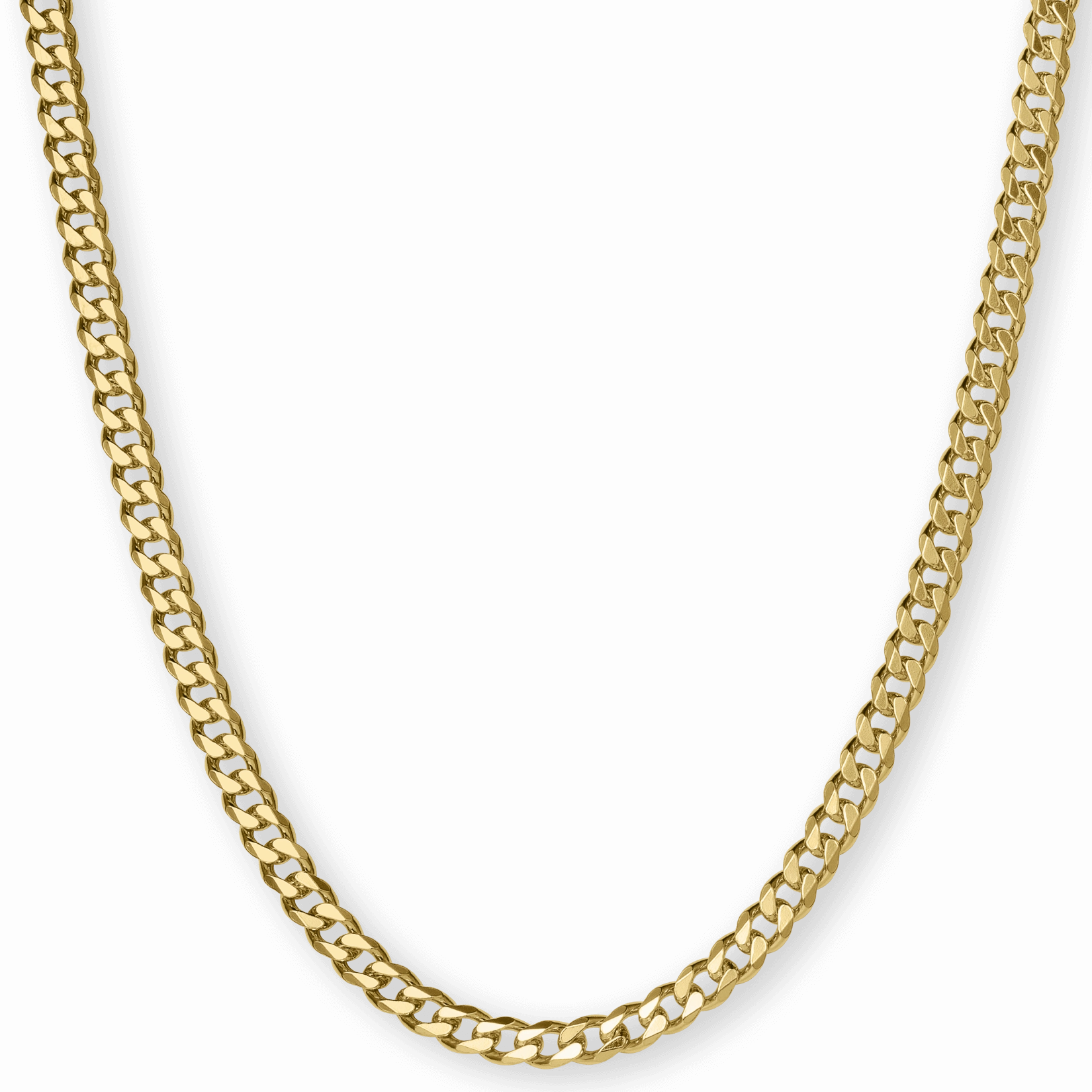 Fall Item The Gold Cuban Necklace - Italian Collection