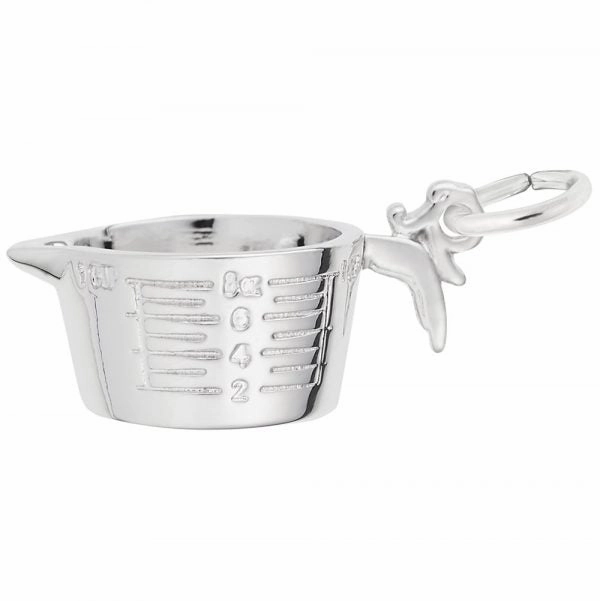 Petite Edge Stylish Detail Measuring Cup Charm