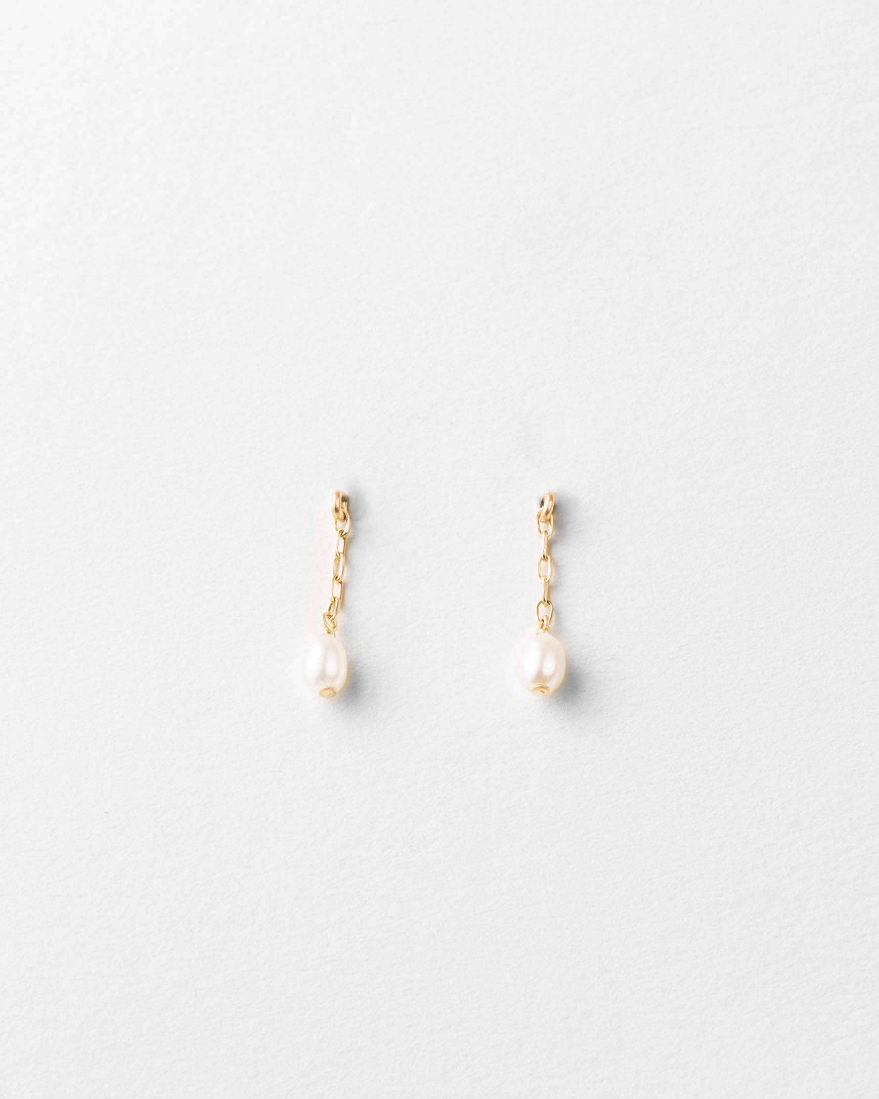 Luxury Style Pearl Droplet Earrings