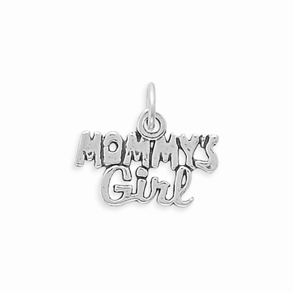 Mommy's Girl Charm Sterling Silver - Made in the USA Vogue Touch