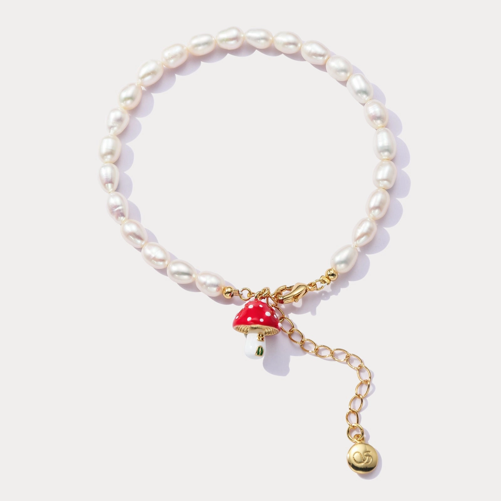 Mushroom Pearl Bracelet Tailored Fit Favorable Combination