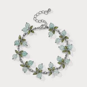 Steady View Growth Proof Silver Berry Bracelet