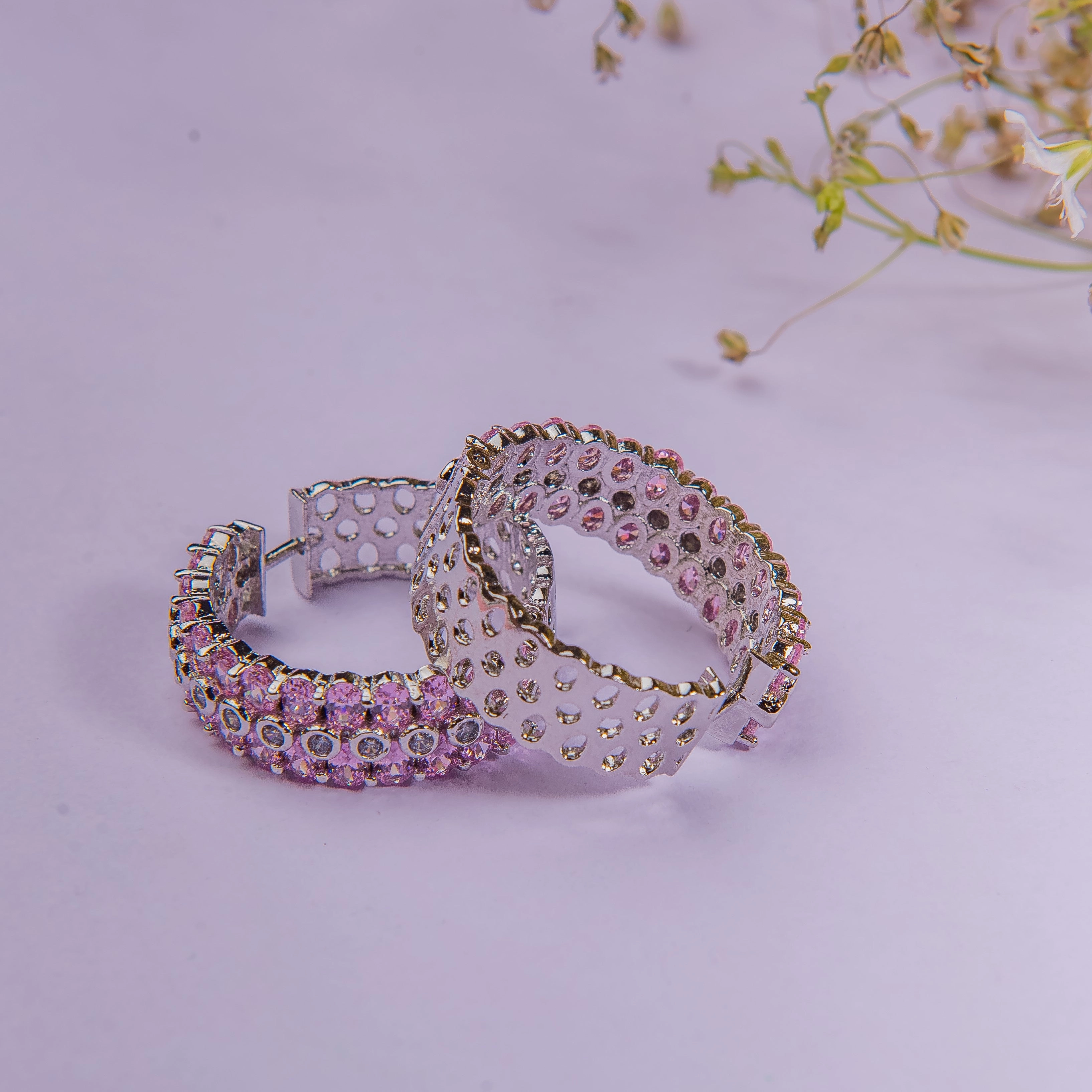 Mystical oval solitaire loop Exclusive Charm