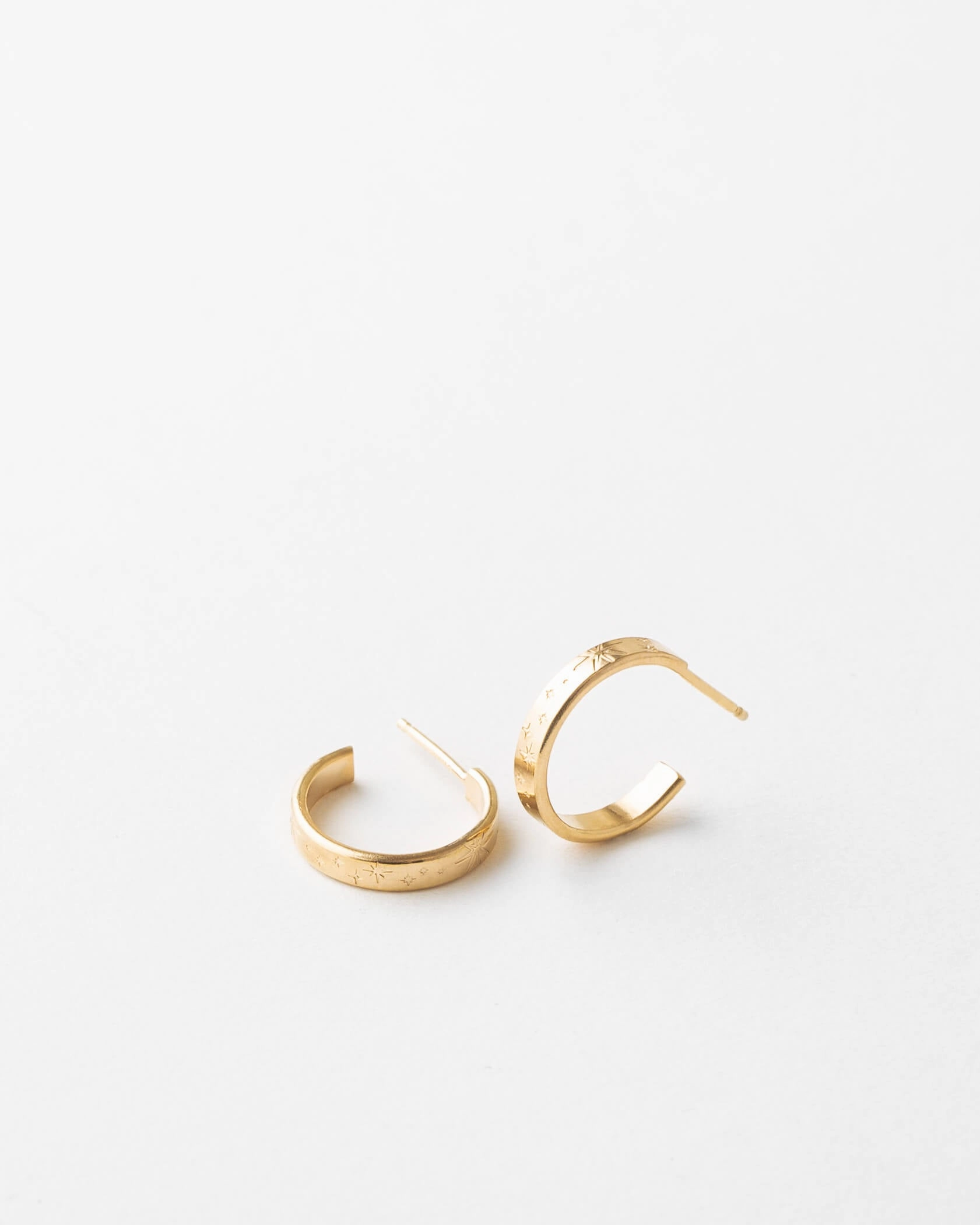 Bridal Vibe Bold Radiance Nova Hoops