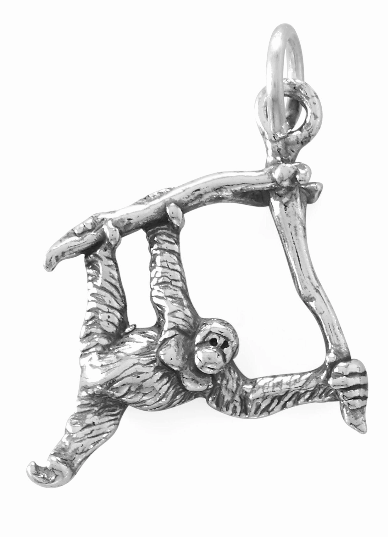 Orangutan Charm Sterling Silver Starry Look Exclusive Appeal
