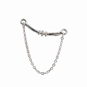 Durable Decor Osso Ear Climber - Sterling Silver