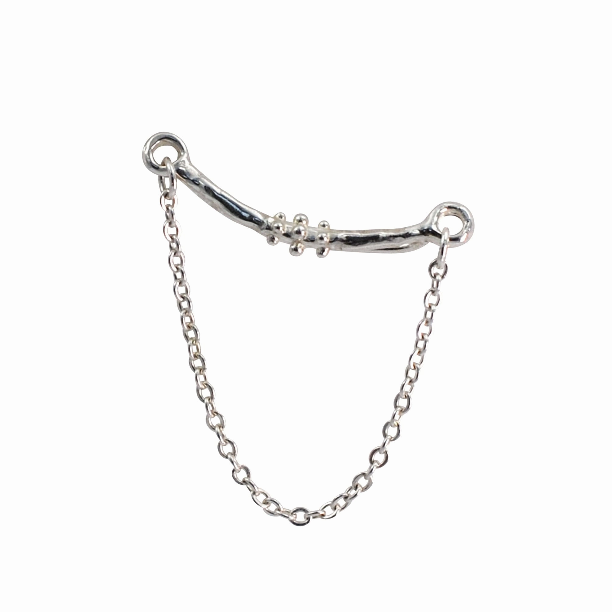 Durable Decor Osso Ear Climber - Sterling Silver