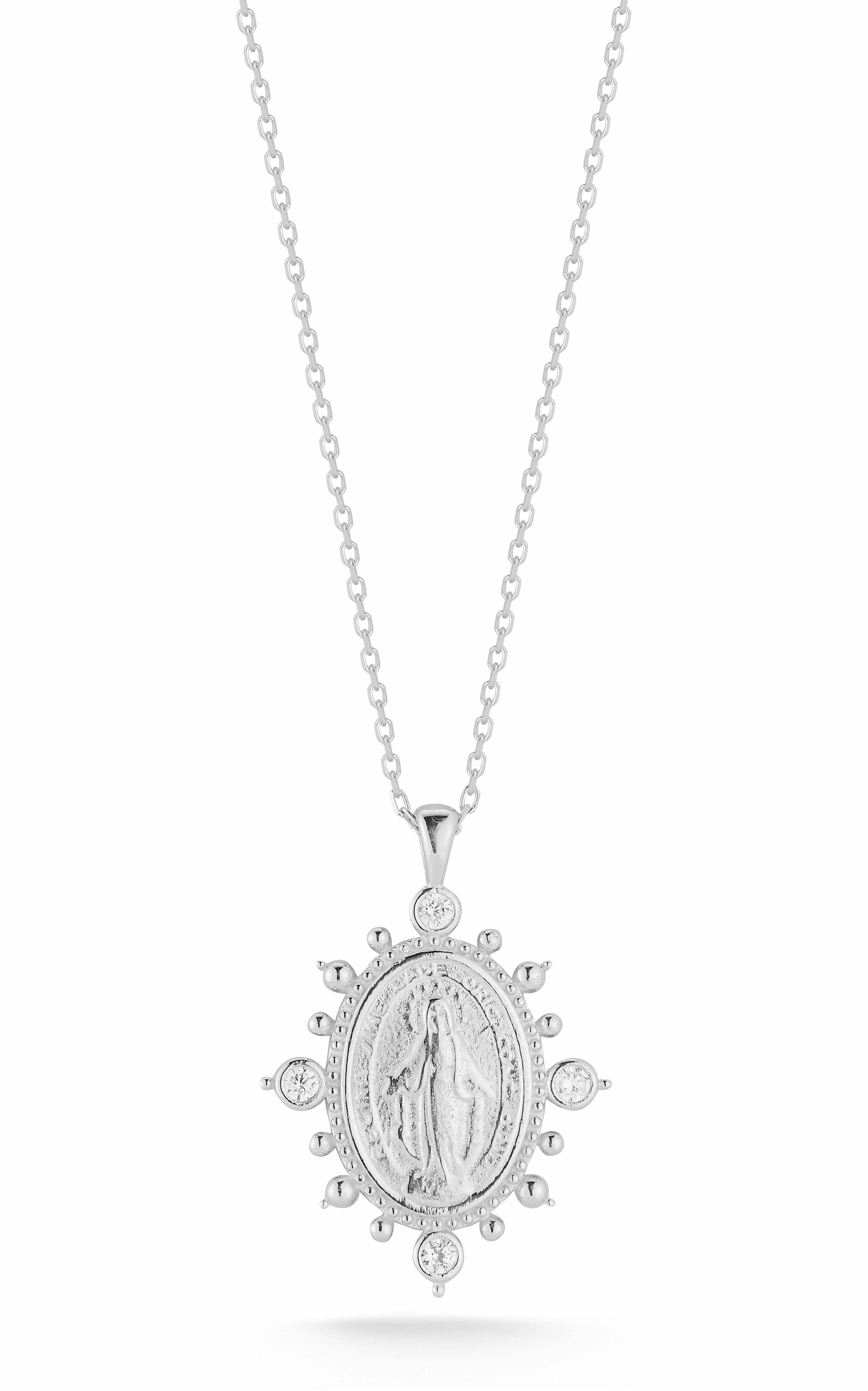 Lightweight accessory Oval Mary Necklace