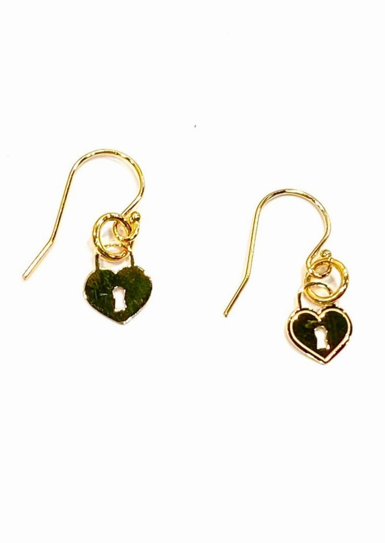 Padlock earrings Weekend Present