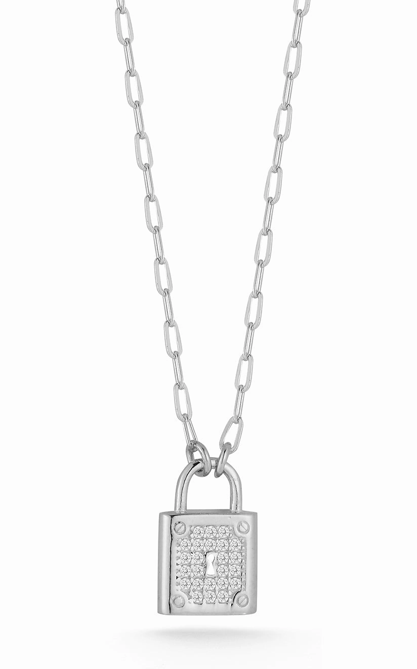 Marvelous Accessory Personalized Item Padlock Necklace