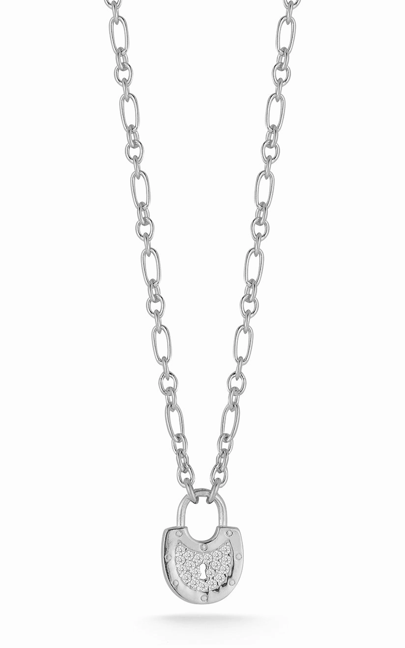 Youth Present Padlock Necklace