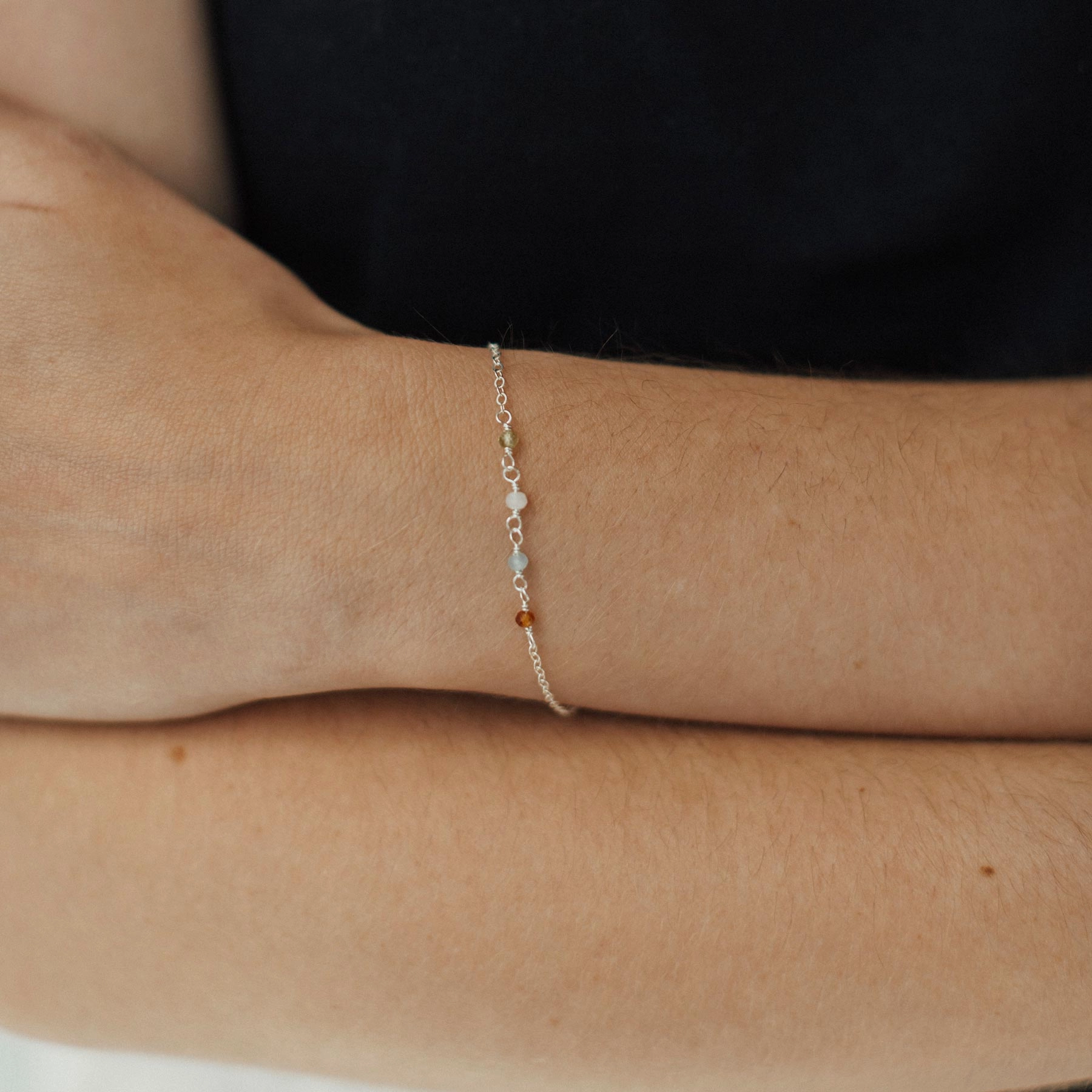 Sumptuous Detail Unlabeled Pride Bracelet